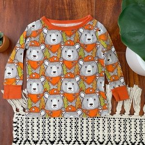 Cat & Jack Bear Pajama Top 12M